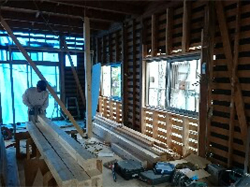耐震補強で進化する「泉田の家」第3回 耐震補強構造見学会 002